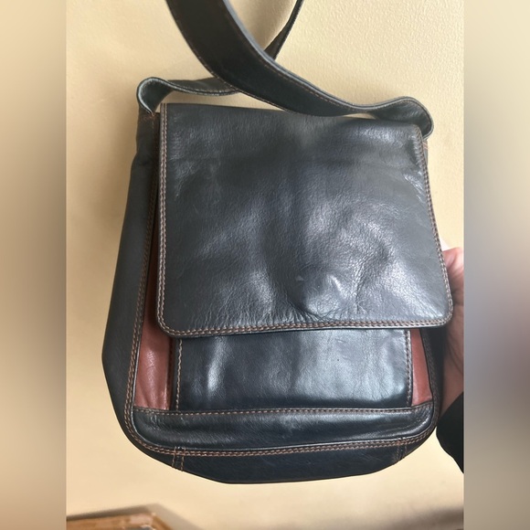 Vintage 90s Derek Alexander leather wallet crossbody - Picture 7 of 16